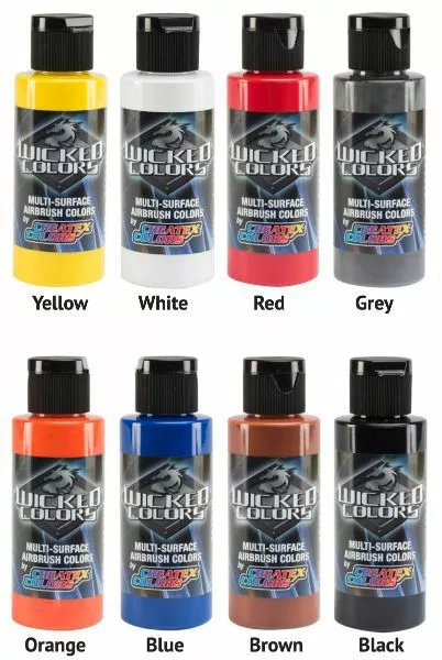 Createx Wicked Colors Airbrush Paint STANDARD