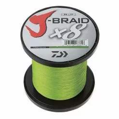 Daiwa J-Braid X-8 Chartreuse