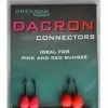 Drennan Dacron Connectors Pink
