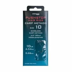Drennan Pushstop Hair Rigs Carp Method 3,5"- 9cm.