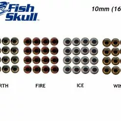 Fish Skull Living Eyes 10mm