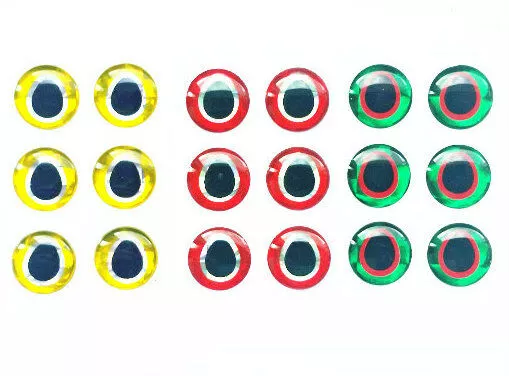 Mactac Molded Eyes 12mm