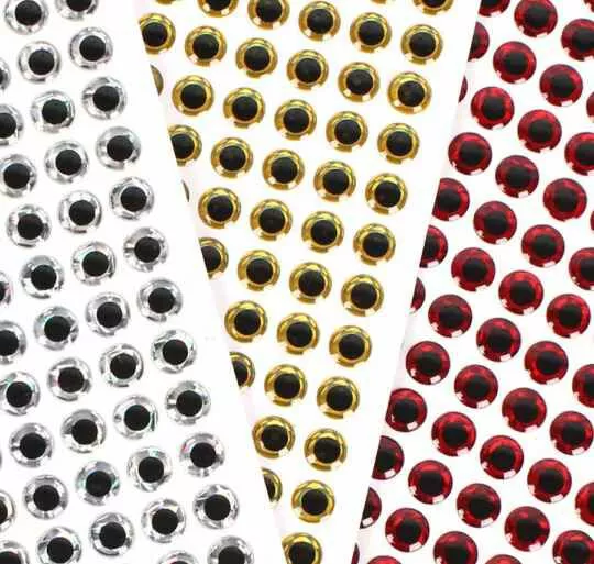 Molded Eyes Bulk | 100 Pack