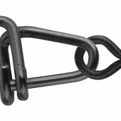 Spro Matte Black Secure Snap + Rolling Swivel